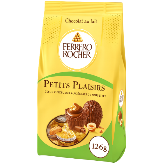 PETITS PLAISIRS CHOCOLAT AU LAIT FERRERO ROCHER 126G