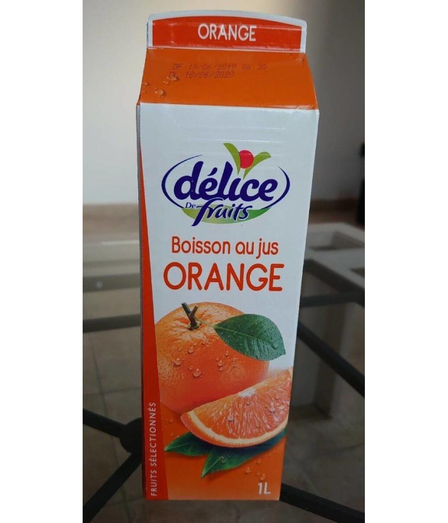 JUS DE FRUITS D'ORANGE DELICE 1L