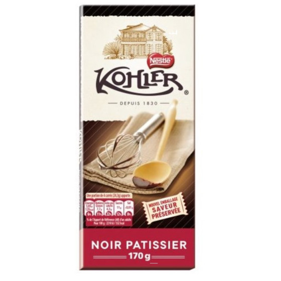 CHOCOLAT NOIR PATISSIER 170 G