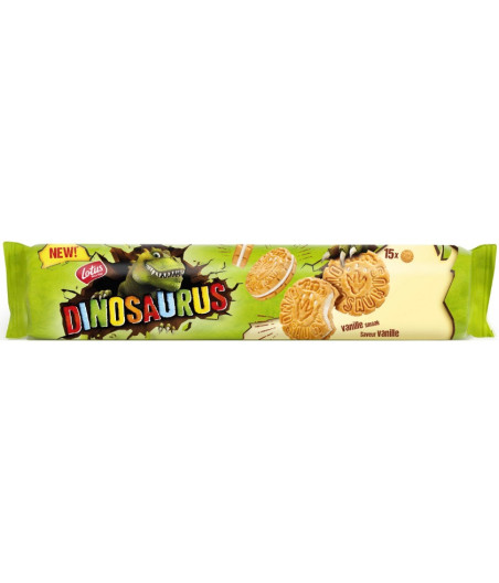 BISCUITS DINOSAURUS SAVEUR VANILLE LOTUS 150G