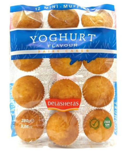 12 MINI MUFFINS DELASHERAS 280G