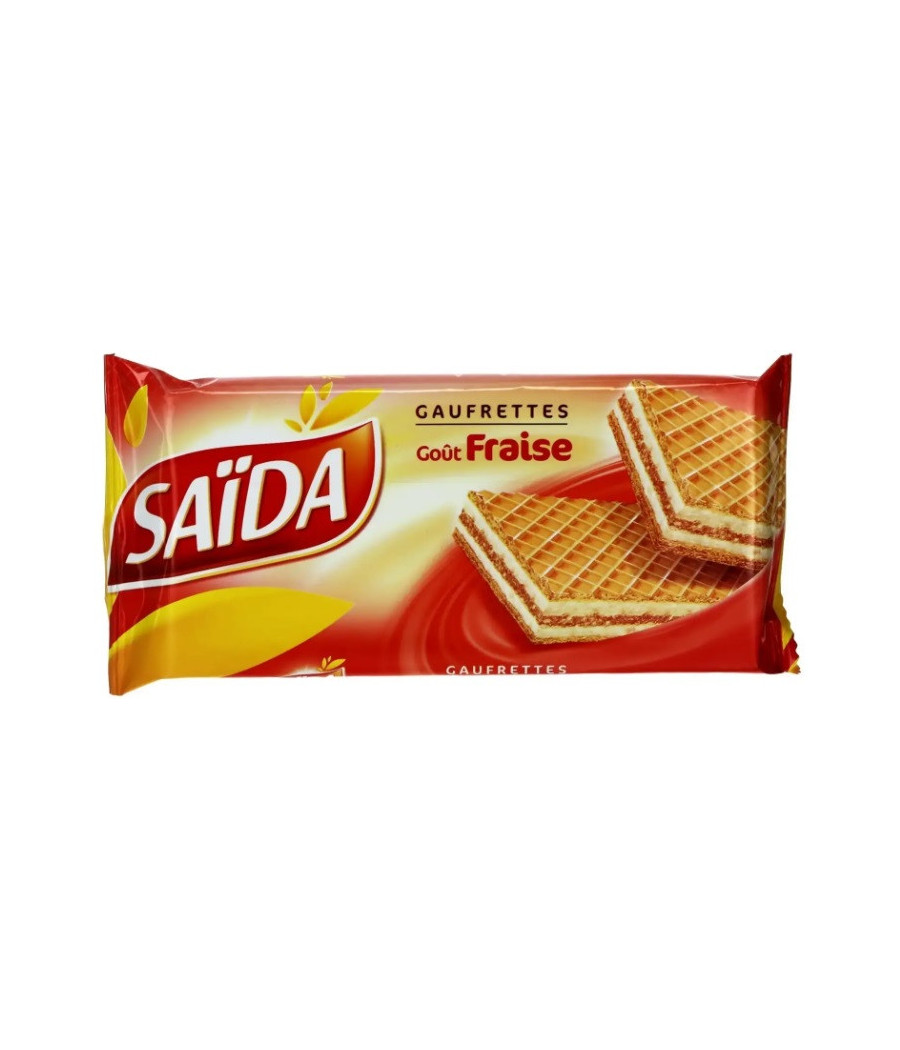 GAUFFRETTE GOUT FRAISE SAIDA 100G