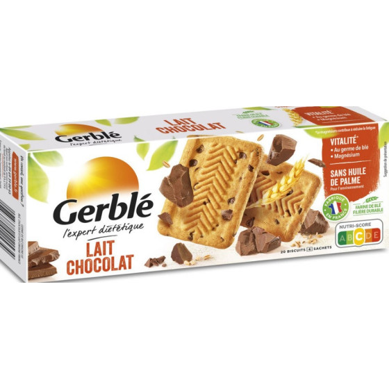 BISCUITS LAIT CHOCOLAT GERBLE 230G