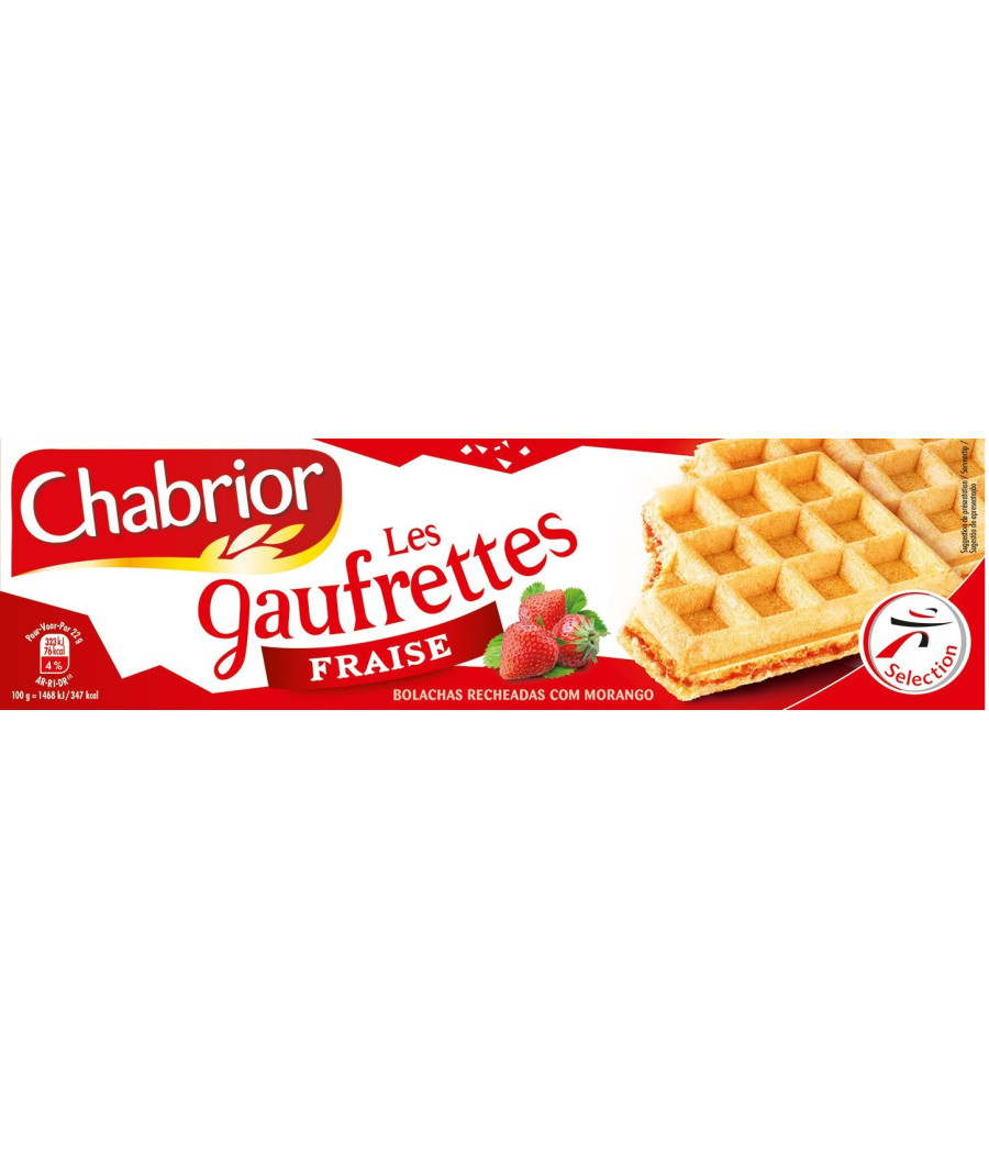 LES GAUFRETTES FRAISE CHABRIOR 110G
