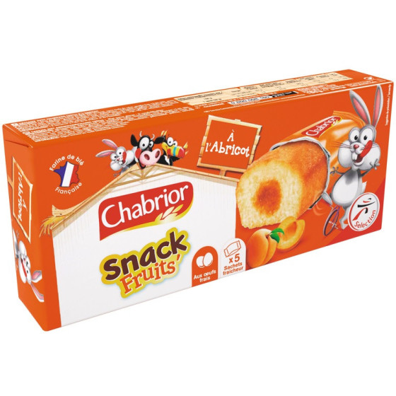 GATEAUX FOURRE A ABRICOT 150G