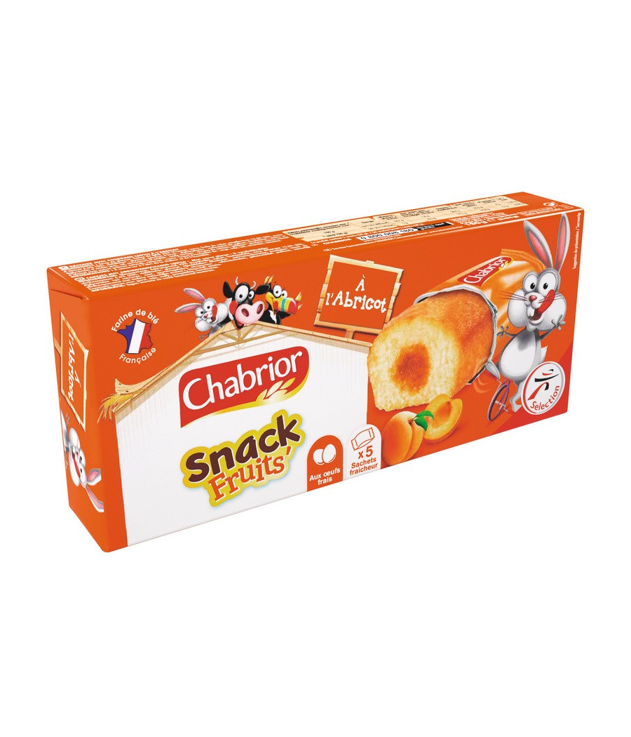 GATEAUX FOURRE A ABRICOT 150G