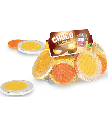 CHOCO MONNAIE EURO FIZZY 100G