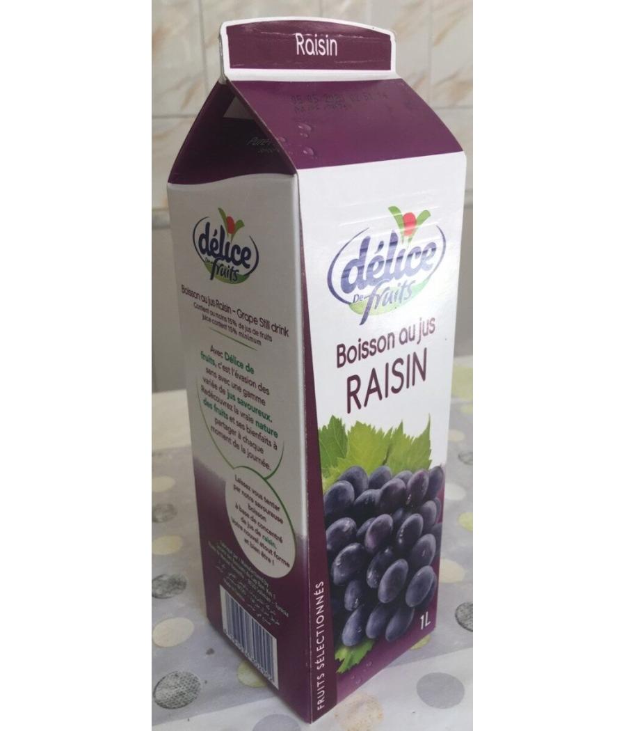 JUS DE FRUITS RAISIN 1L