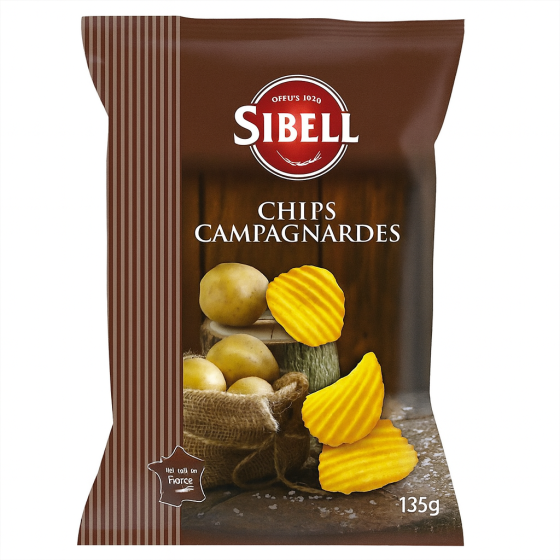 CHIPS CAMPAGNARDES SIBELL 135G