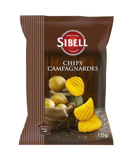 CHIPS CAMPAGNARDES SIBELL 135G