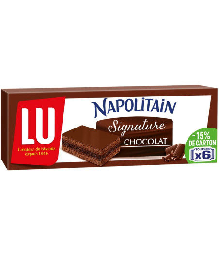 GATEAUX CHOCOLAT SIGNATURE NAPOLITAIN LU 174G