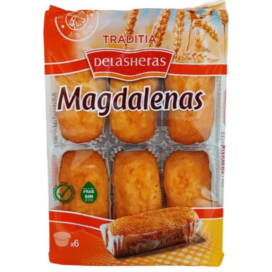 BISCUIT MADELEINES X6