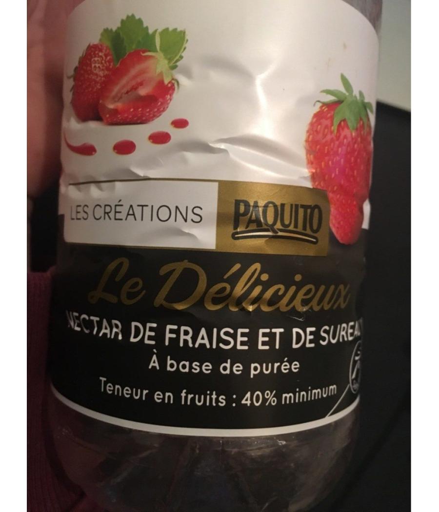 JUS DE FRUITS PAQUITO FRAISE 1L