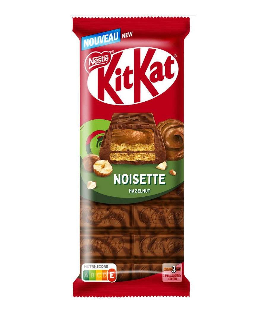 KITKAT TABLETTE NOISETTE NESTLE 99G