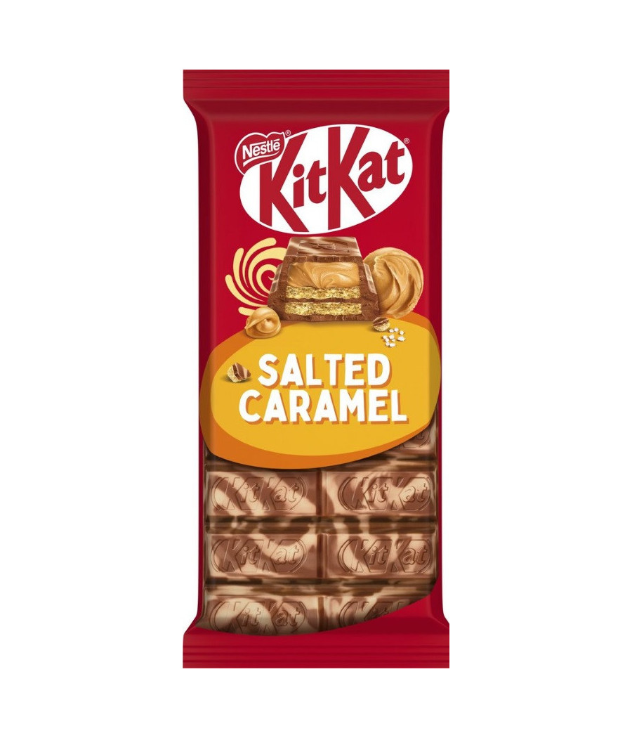 KITKAT TABLETTE CARAMEL SALE NESTLE 99G