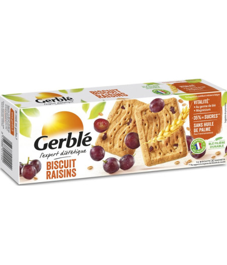 BISCUIT RAISINS GERBLE 270G