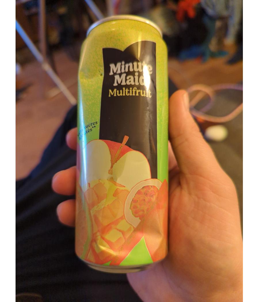 JUS DE FRUITS MINUTE MAID MULTIFRUIT 33 CL
