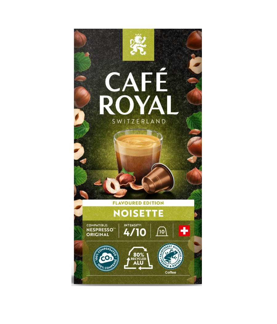 CAFE ROYAL NOISETTE x10 50 G