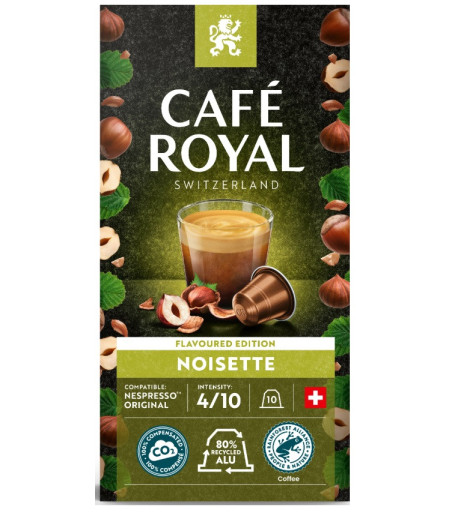 CAFE ROYAL NOISETTE x10 50 G