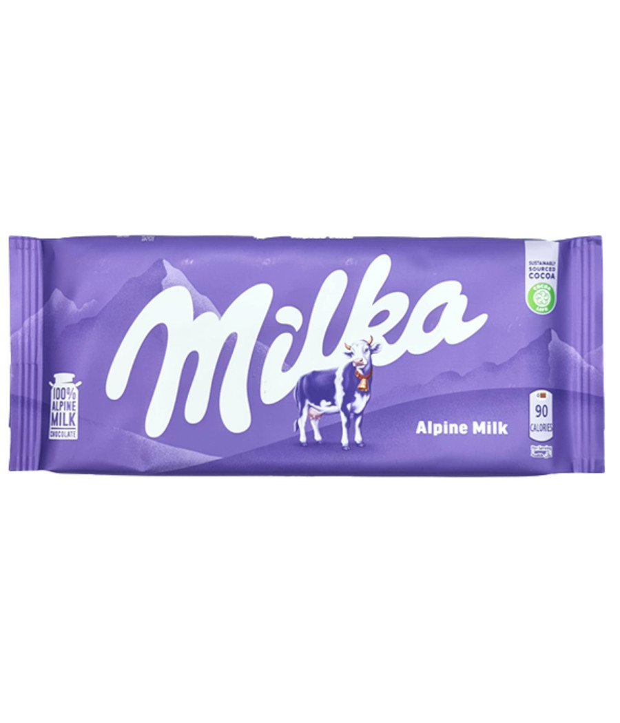 CHOCOLAT AU LAIT MILKA 100G