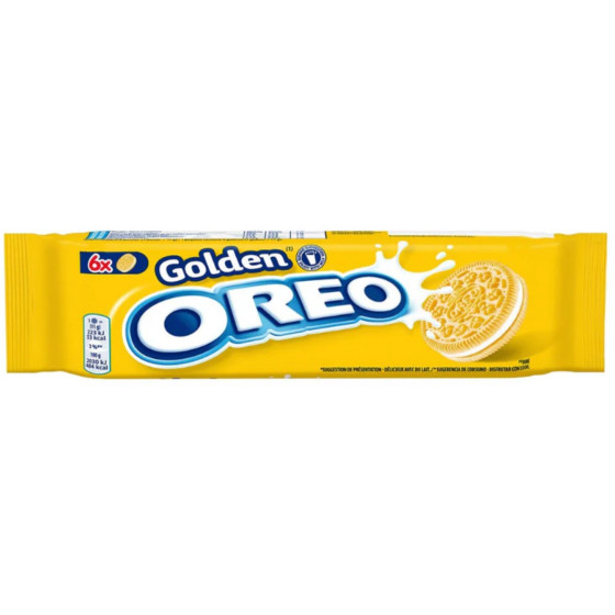 BISCUITS FOURRÉS À LA VANILLE GOLDEN OREO 66G