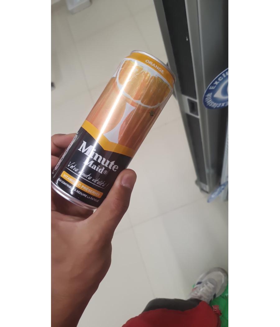 JUS DE FRUITS MINUTE MAID ORANGE 33 CL