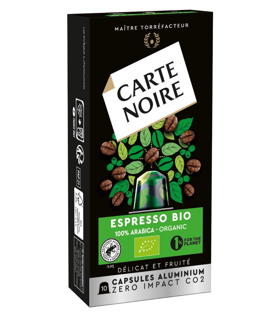 ESPRESSO BIO x10 55G