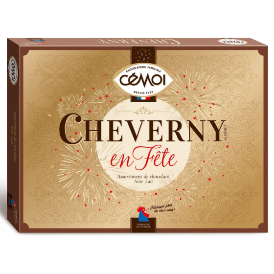 CHOCOLAT NOIR ET LAIT CHEVERNY  401G