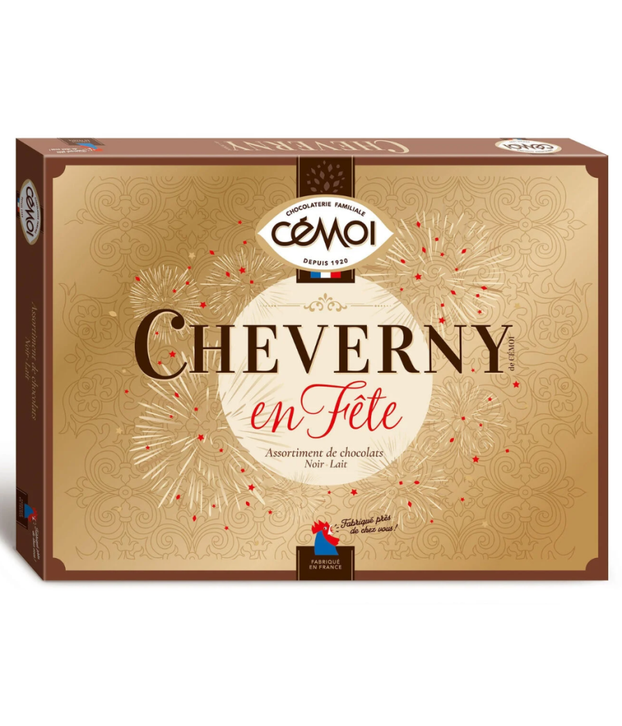 CHOCOLAT NOIR ET LAIT CHEVERNY  401G