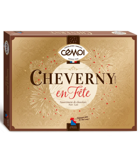 CHOCOLAT NOIR ET LAIT CHEVERNY  401G
