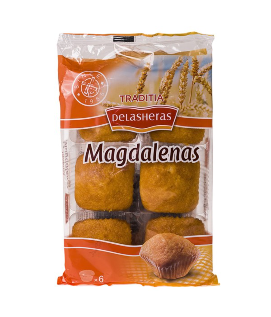 BISCUIT DELASHERAS MAGDALENAS X12