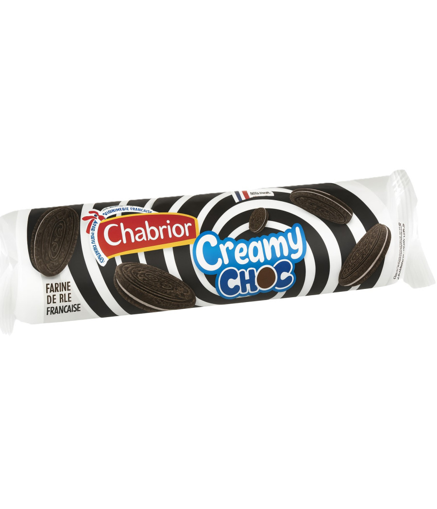 BISCUITS CREAMY CHOC CHABRIOR 154G