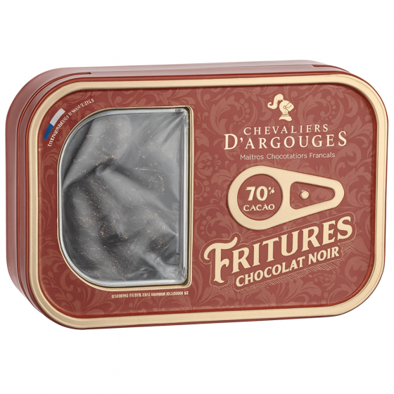 FRITURES CHOCOLAT NOIR CHEVALIERS D'ARGOUGES 90G