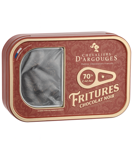 FRITURES CHOCOLAT NOIR CHEVALIERS D'ARGOUGES 90G