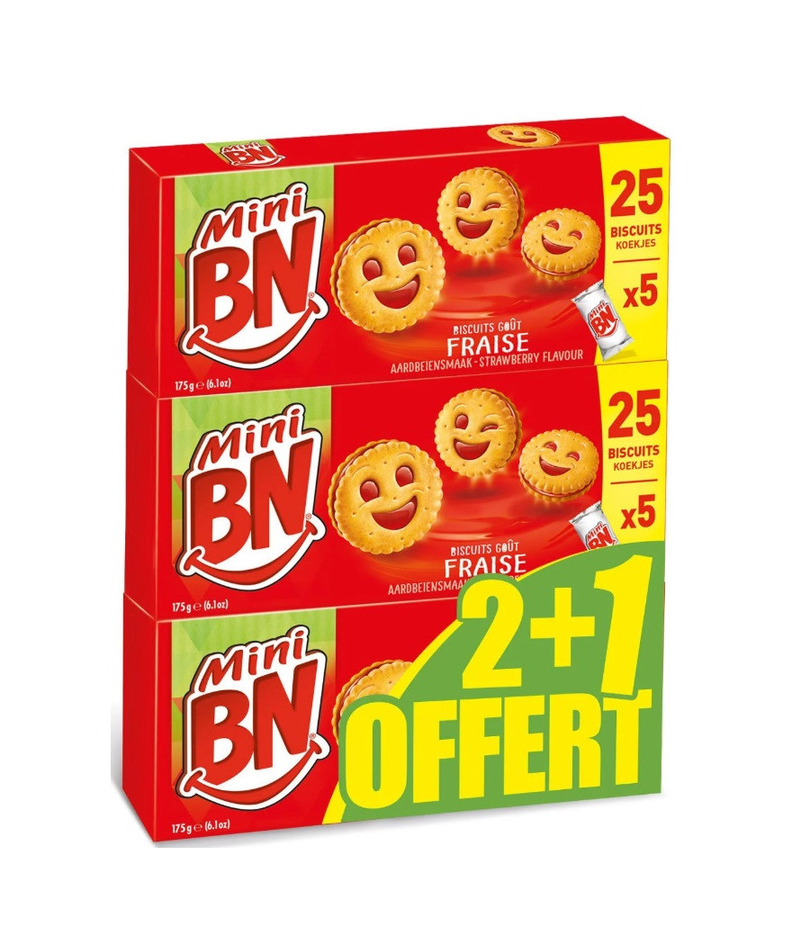 MINI BN FRAISE 175 G