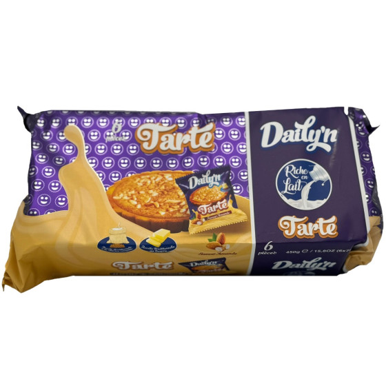 TARTE AMANDE DAILY'N 6X75G