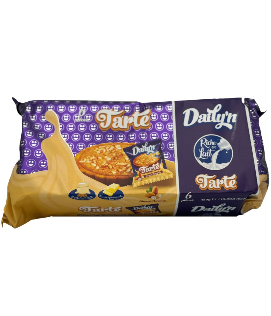 TARTE AMANDE DAILY'N 6X75G