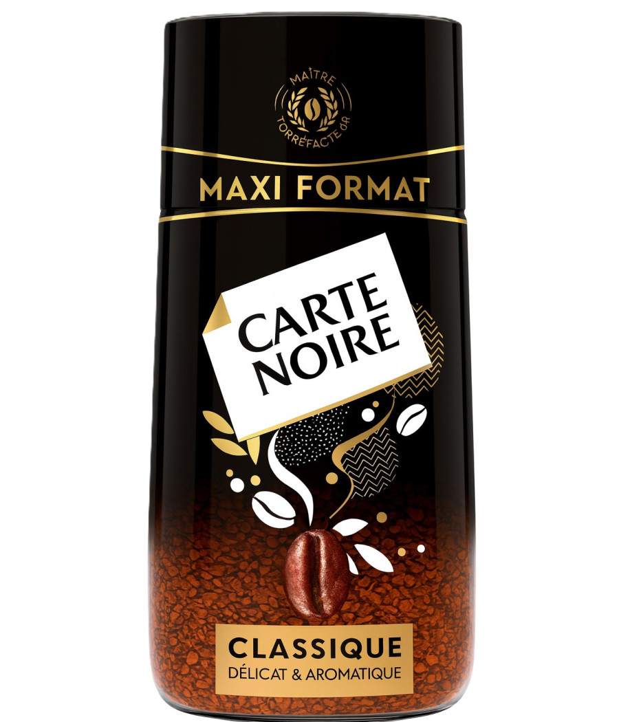 CAFE CLASSIQUE CARTE NOIRE MAXI FORMAT 100G