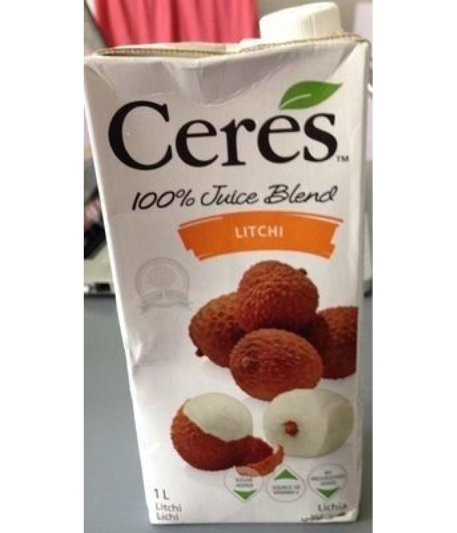 JUS DE FRUITS CERES LETCHIS 1L