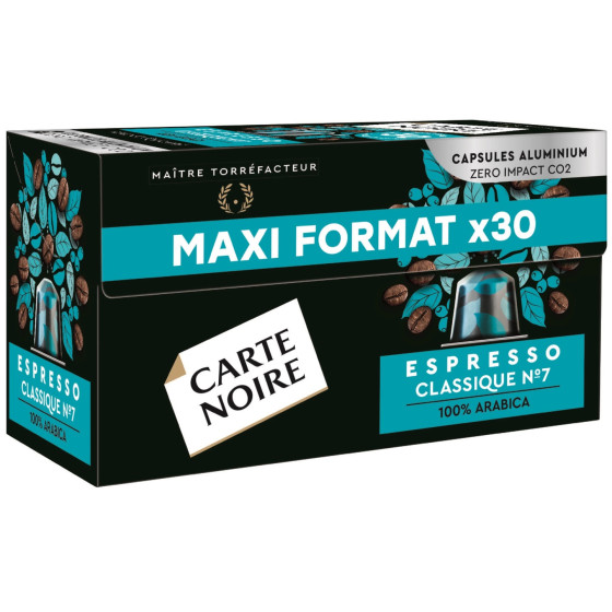 ESPRESSO CLASSIQUE N°7 30 CAPSULES (165 G)