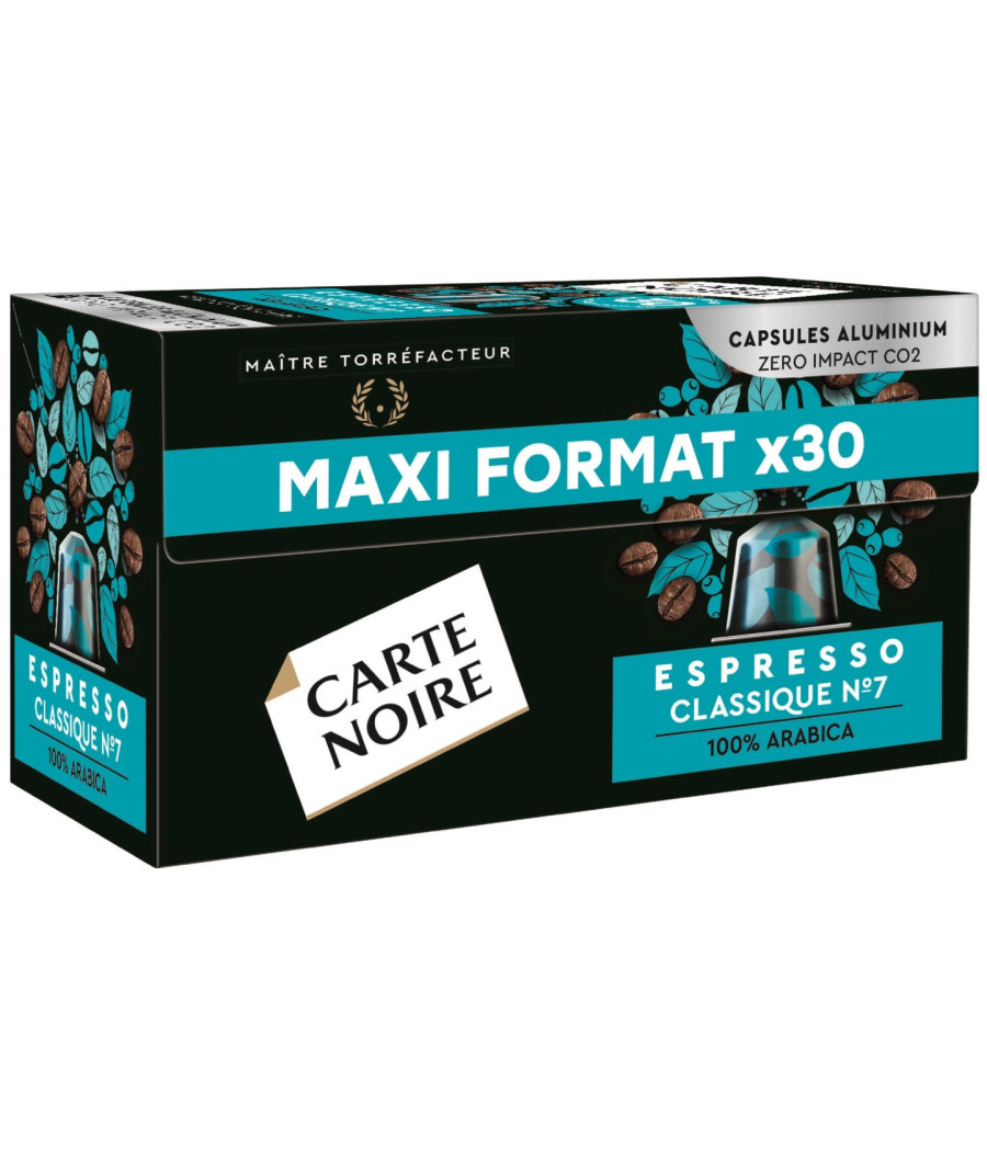 ESPRESSO CLASSIQUE N°7 30 CAPSULES (165 G)