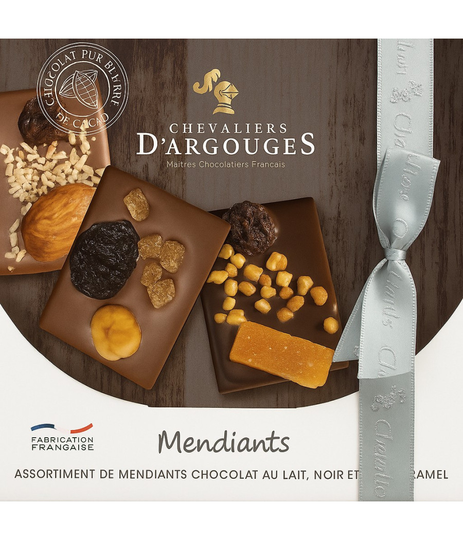 ASSORTIMENT DE MENDIANTS CHEVALIERS D'ARGOUGES 105G