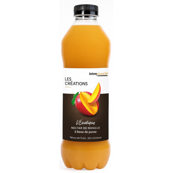 JUS DE FRUITS LES CRÉATIONS NECTAR MANGUE 1L
