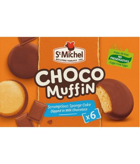 CHOCO MUFFIN ST MICHEL x6 180 G