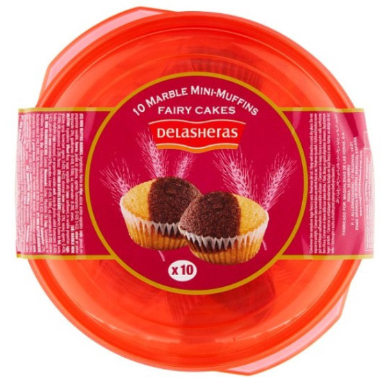 MINI MUFFINS 10 MARBRE DELASHERAS