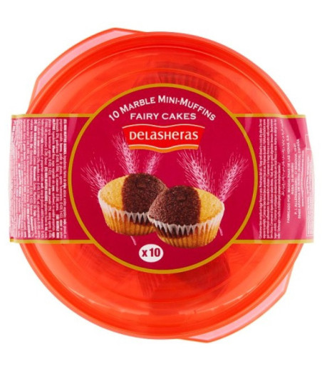 MINI MUFFINS MARBRE DELASHERAS 250G
