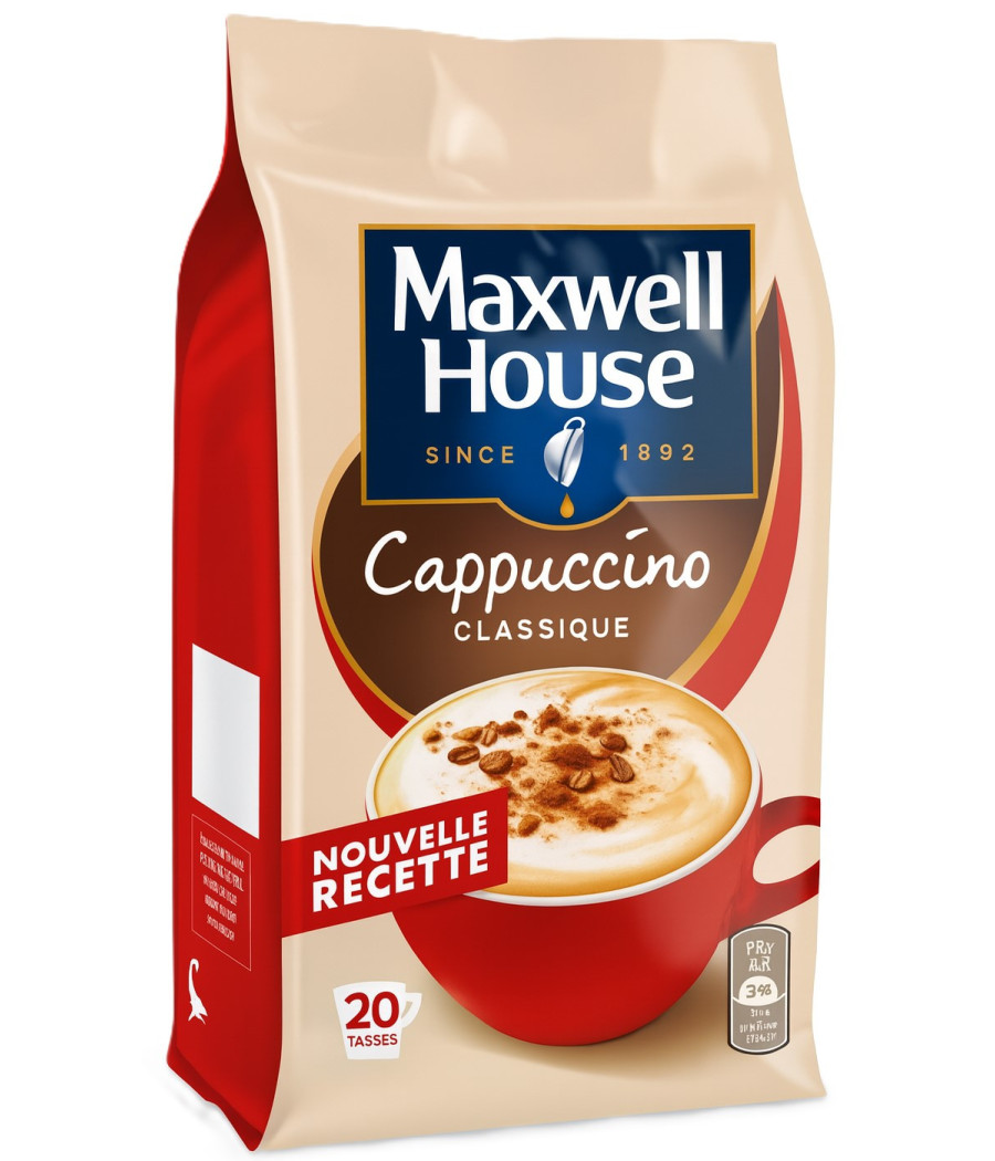 CAPPUCCINO CLASSIQUE MAXWELLE HOUSE 235G