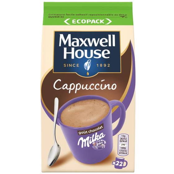 CAPPUCCINO MILKA MAXWELLE HOUSE 335G
