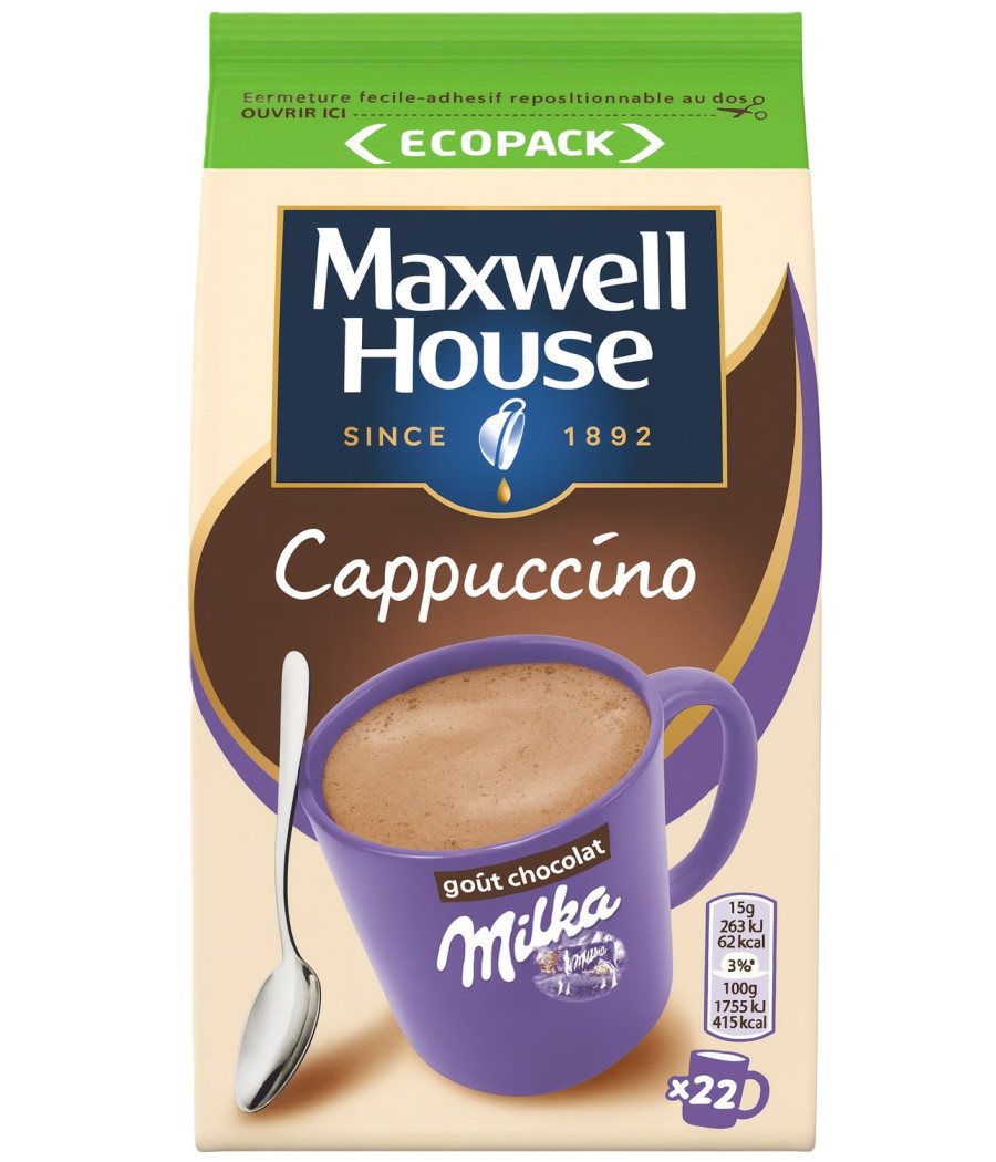 CAPPUCCINO MILKA MAXWELLE HOUSE 335G