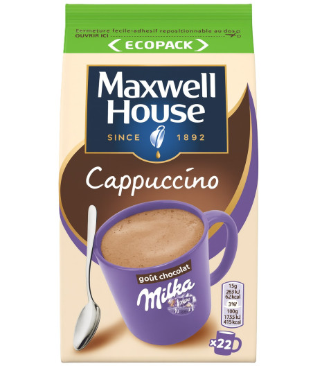 CAPPUCCINO MILKA MAXWELLE HOUSE 335G